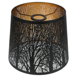 ライト・ランタン Black Label Lamp Shade Black Label style Creative Hobbies Clip-On Black Lamp Shade, 8‚Äùx7‚Äùx4.5‚Äù
