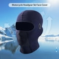 thumbnail image 3 of Cycling Ice Silk Face Guard Neck Gaiter UV Protection Breathable Outdoor Motorcycle Helmet Liner Bandana Balaclava Neck Scarf Face Shield, 3 of 8