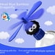thumbnail image 2 of Libélula de bambú creativa y bonita, casco con ventosa, decoración giratoria para bicicleta eléctrica, avión para llevar, 2 of 5