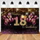 thumbnail image 3 of Telón de fondo con purpurina para cumpleaños de adultos, globos, pancarta de fiesta de cumpleaños, decoración para sesión fotográfica, fondo fotográfico para estudio fotográfico, 3 of 4