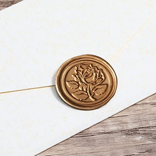 Diameter 1 Inch Eisumy with Love Sealing Wax for Wedding Bridal Shower Invatation Envelopes Stickers Blush Pink Color 50 Pcs Thank You Enevlope Seals 