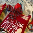 thumbnail image 6 of ACDANC 1 Pair Christmas Potholders with Pocket Potholder Kitchen Hot Pad Oven Mitts Farmhouse Hot Potholders Cookie Bag for Christmas Kitchen Gift Cooking Baking, 6 of 7