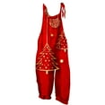 thumbnail image 2 of LSLJS Women Christmas Print Jumpsuit Summer Sleeveless Backless Loose Long Playsuits Rompers Jumpsuit, 2 of 5