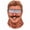 K, variant on Funny Old Man Balaclava Face Mask for Unisex Eye Opening Elastic Edge Cozy Clothes for Theme Parties