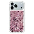 thumbnail image 2 of Phone Case for iPhone 17 Pro Cover Sparkle Glitter Floating Liquid Quicksand Shockproof Soft Silicone TPU Bumper Protective Cover for iPhone 17 Pro Case, S1, 2 of 7