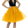 thumbnail image 1 of PMUYBHF Robe Courte à Pompons Couleur Unie Mode Femme Robe Faite à la Main Jupe de Performance Ceinture Style 11365 Taille Unique, 1 of 3
