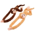 thumbnail image 2 of 2pcs Hanging Plush Monkey Doll Stuffed Animal Plush Toy Gifts For Kids Adults, 2 of 3