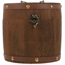 GOOHOCHY Tea Box Storage Set in Light Brown, Perfect for Vintage Style Home Decor and Organization