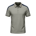 thumbnail image 6 of IhhxPro Men's Short Sleeve Moisture-Wicking Collared Shirt Contrast Shoulder Performance Summer Casual Athletic Fit Quick Dry Golf Outdoor M-4XL, 6 of 7
