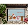 thumbnail image 3 of Carolines Treasures BB2413JMAT Merry Christmas Carolers Briard Brown Indoor or Outdoor Mat, 24 x 0.25 x 36 in., 3 of 4