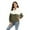 Green, variant on Women's Winter Warm Sweatshirt Fuzzy Fleece Sweatshirt Long Sleeve 1/4 Zip Pullover Sherpa Sweatshirt Color Block Winter Fluffy Coat Jumper Tops with Pockets, S-2XL