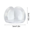 thumbnail image 3 of Xihbxyly Pegatinas Redondas para Bordes de Mesa, Protector de Seguridad Transparente, Protectores de Esquinas Antichoque, Protección para Mesas de Comedor, Escritorios y Armarios, Ideal para Niños Pe, 3 of 7