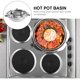 thumbnail image 3 of IDEANATEGRATE Olla Para De Gas En Acero Inoxidable Con Mango Antiadherente Y Desmontable, 3 of 6