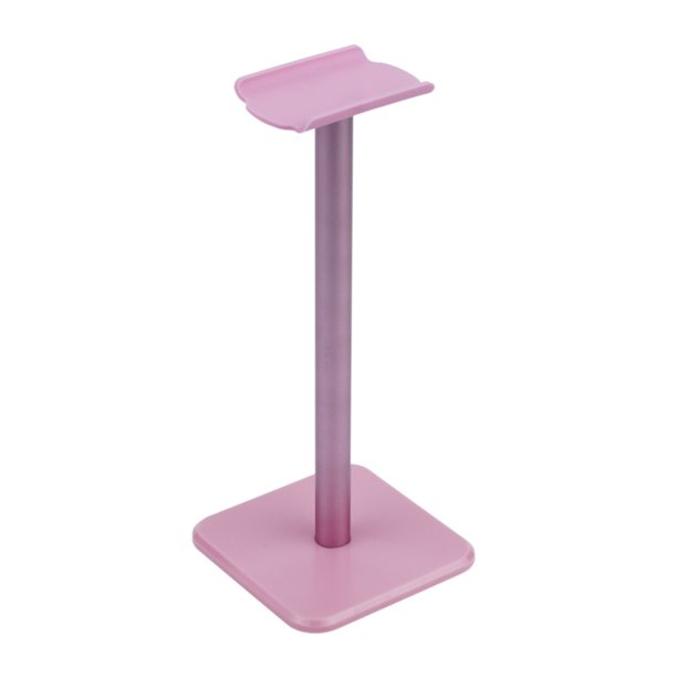 Soporte para audífonos Aleación de aluminio Soporte para suspensión de auriculares Soporte de exhibición para bar Oficina en casa, Rosa Scienceny EL001436-03