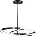 thumbnail image 2 of AC7688BK-Artcraft Lighting-Equinox - 30W LED Pendant In Modern Style-5 Inches Tall and 20.9 Inches Wide, 2 of 2