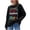 Black, variant on Maplenight Christmas Sweaters for Women Merry Christmas Knit Pullover Sweater Holiday Vacation Graphic Tops