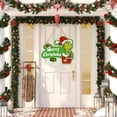 thumbnail image 3 of Bootesun Christmas Decorations, Hanging Signs Christmas Door Sign, Merry Christmas Sign for Holiday Door Indoor Outdoor Christmas Decorations, 3 of 10