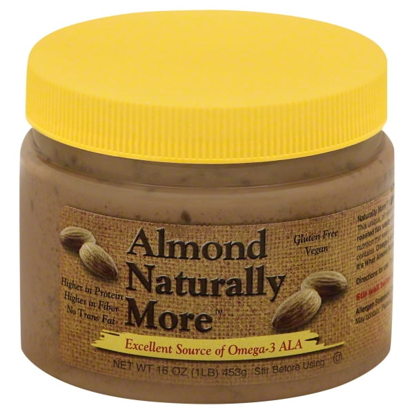 Snac Lite Naturally More Almond Butter, 16 oz