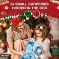 thumbnail image 2 of TIELUTT Christmas Countdown Calendar Surprise with Hair String of Lights Battery Operated with Timer Visual Timers Reading Timer for Kids Christmas Count down Calendar with Drawers Classroom Noise Me, 2 of 7