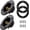 3 Inch Round Screw-in, variant on Makerele 2 Pcs Black 2-Way Subwoofer Box Terminal Banana Plugs 3 Inch Screw-Type Binding Posts,Sub Box Terminals for Passive Home/Car Audio Systems
