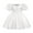White2, variant on ameIAEA Girl Satin Dress Kids Wedding Guest Formal Dresses Toddlers Dresses for Birthday Party 1-9Y
