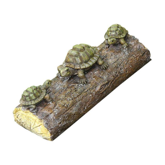 VONKY Turtle Floating Ornament Garden Statue Animal Figurines Lifelike for Pond
