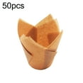 thumbnail image 2 of Ludlz 50Pcs Tulip High Temperature Resistant Cupcake Liners , Muffin Baking Cupcake Liners Holders, Baking Cups, Cupcake Wrapper for Party, Wedding, Birthday, Christmas Cupcake Liners, 2 of 8