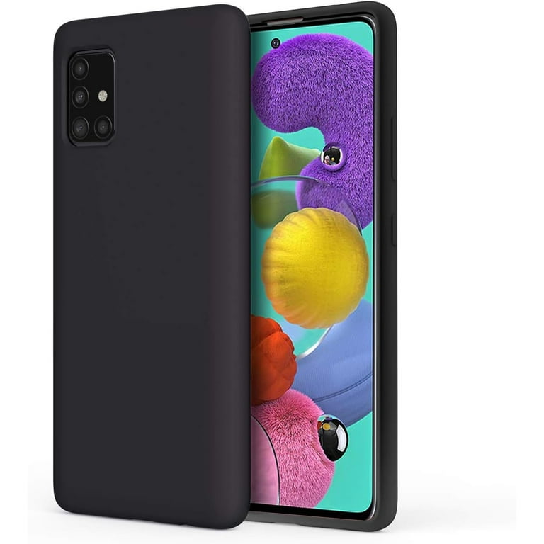 Galaxy A51 5G Case, Samsung A51 5G Case Liquid Silicone Case Dual Layer Hybrid Hard PC Soft Silicone Gel Rubber Bumper Slim Shockproof Protective Phone Case for Samsung Galaxy A51 5G,Night Blue - Galaxy A51 5G Case, Samsung A51 5G Case Liquid Silicone Case Dual Layer Hybrid Hard PC Soft Silicone Gel Rubber Bumper Slim Shockproof Protective Phone Case for Samsung Galaxy A51 5G,Night Blue -