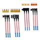 thumbnail image 2 of Adaptador de llave de fusible,Juego de 12 adaptadores de grifo para añadir un fusible de circuito.,Portafusibles de doble ranura de perfil bajo de 12 V Duradero,Reemplazo de accesorios mini, 2 of 9