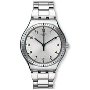 Swatch YWS100G Zio Argento Silver Dial Stainless Steel Women's Watch