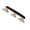 6 strings, variant on Light Weight 3 Footed Standard Banjo Bridge Replacement 4/5/6 Strings Banjo Bridge Part Easy Installation