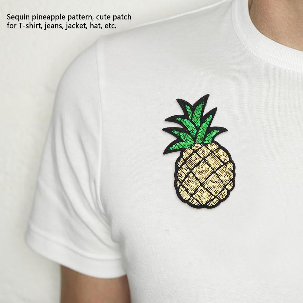 Ylshrf 3pcs Pineapple Embroidered Fabric Patches Sew Iron On Bag Clothes Applique Craft Diy Decoration Fabric Patches Embroidered Patches Walmart Com Walmart Com