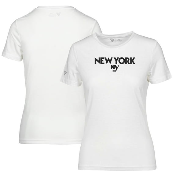 Women's Levelwear White New York Islanders Maddox City Capsule T-Shirt
