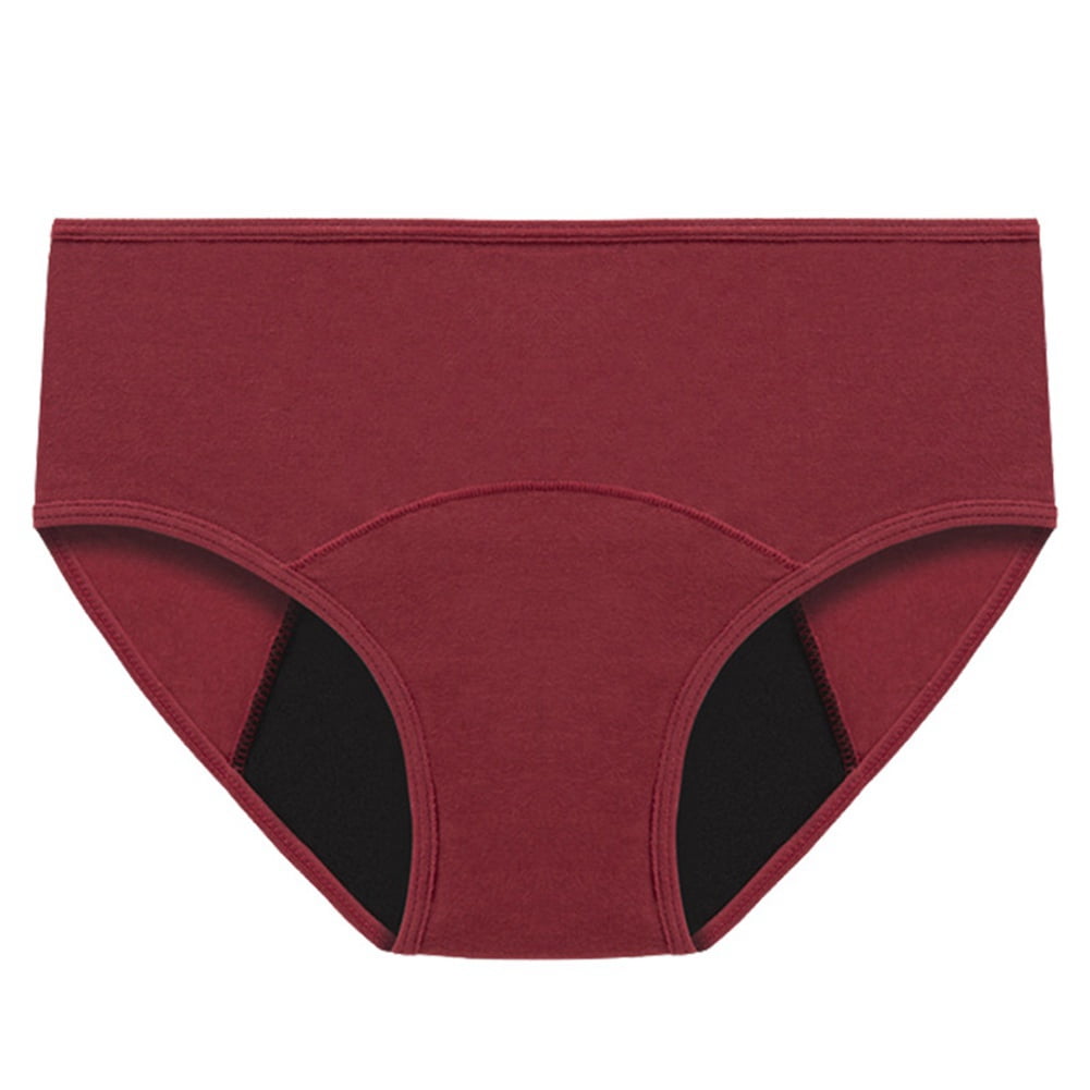 5pcs Women's Cotton Elastic Underwear Comfortable Mid-waist Panties Women  Breathable Panties