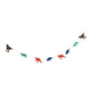 Dinosaur pennant chain banner garland garland chain flag chain decoration with