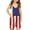 Blue6, variant on Jgppe Girls Independence Day Clothes Summer Jumpsuit Sleeveless V Neck Spaghetti Strap Romper Shorts with Pockets 5-14 Years