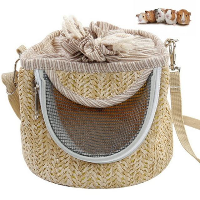 Maille de Sac de Transport de Hamster: Sac de Voyage Respirant pour Petit Animal