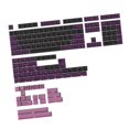 thumbnail image 1 of 173 teclas Keycaps 87 / 96 / 980 / 104 / 108 Disposición Teclado mecánico Estilo , Disposición en inglés 2U, para MX Switch Cherry Profile Loto negro Sunnimix teclas mecánicas, 1 of 8
