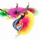 thumbnail image 3 of 50 palitos de pavo real de colores para decorar fiestas, cócteles, bebidas, frutas, pasteles y otros alimentos., 3 of 9
