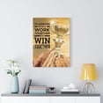 thumbnail image 2 of Work Together Win Together Motivational Verse Inspiring Wall Art Unframed, 2 of 9