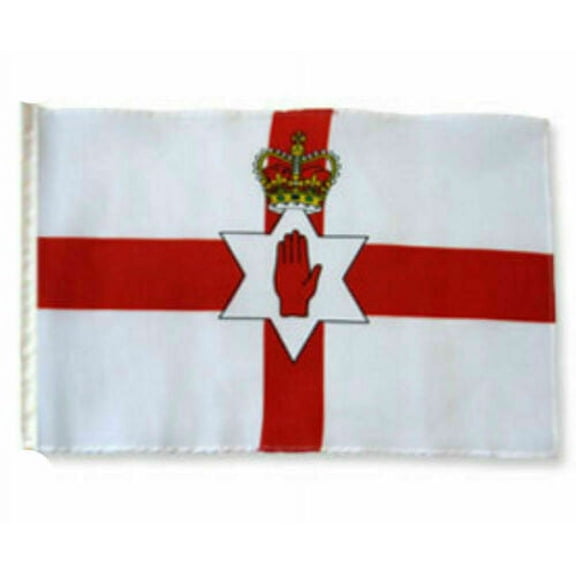 12x18 12"x18" Northern Ireland Sleeve Flag Boat Car Garden