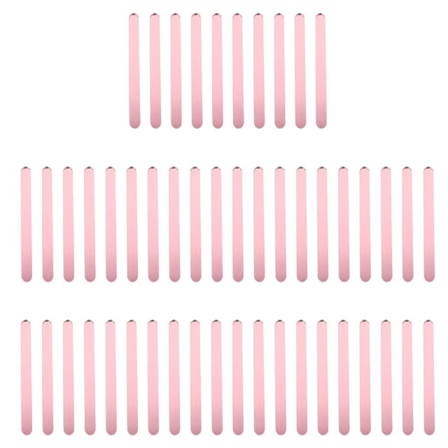 50 Pcs DIY Ice Cream Sticks Acrylic Cake Sticks Ice Cream Making Materials