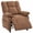 Brown, variant on LLappuil Recliner Chair, Power Zero Gravity Chenille Reclining Sofa Chair, Electric Adjustable 90‑160° Recliner Reading Chair for Living Room