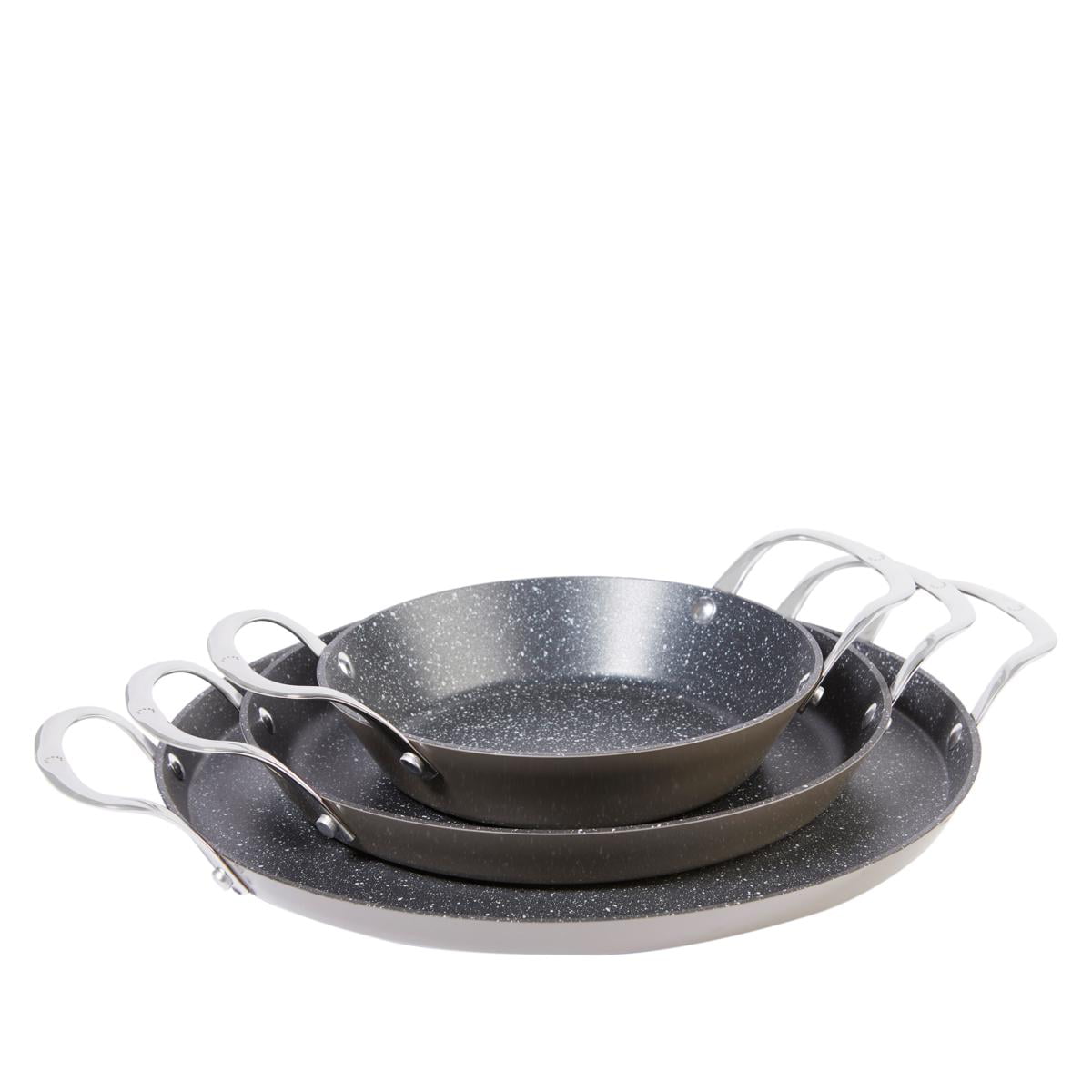 Curtis Stone 14-piece Stacking Cookware Set Open Box