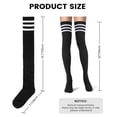 thumbnail image 2 of Calcetines hasta el muslo Trifabricy para mujer, invierno, 6 pares, 2 of 7