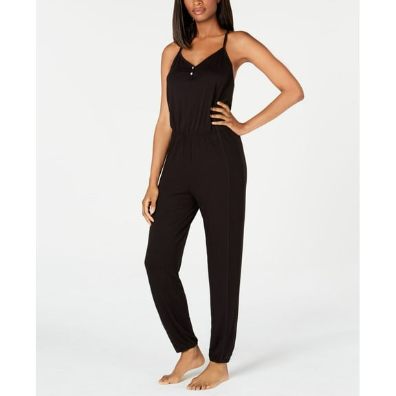 Alfani Knit Pajama Jumpsuit Womens;X-Small