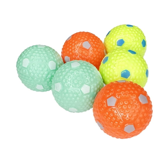 6 PCS Latex Balls for Small and Medium Size Dogs - for Automatic Dog Ball Launcher, Playing Fetch, and Dog Toy