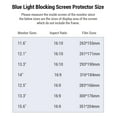 thumbnail image 4 of Protector Magnetic  Screen Filter Anti UV Film Anti  Frosted High-transmittance Film Magnetic Adsorption  Protection Anti-Eye Fatigue For 15.6'' Laptop With 16:9 Aspect Ratio, 4 of 7