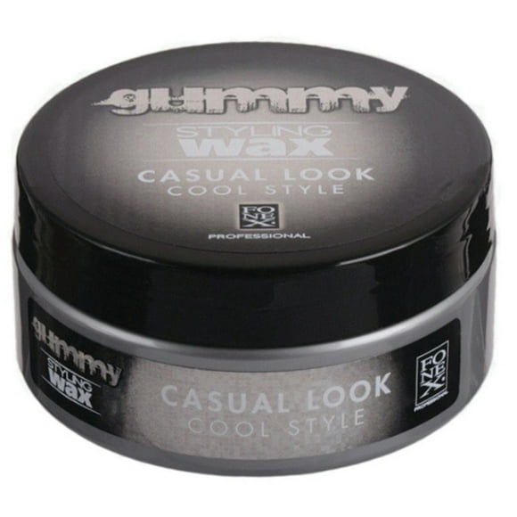 Gummy Styling Wax, Casual Look Cool Style, 5oz