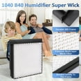 thumbnail image 3 of 1040 Replacement Wick for AIRCARE Essick Air B40 B40-C Humidifier Wick Filter, Replaces 3D6100 5D6700 76D100 CM330ABLK CM330AWHT CM330DBLK CM330DWHT D46720 E35000 E27000 MA0300 MA0500-4 Pack, 3 of 6